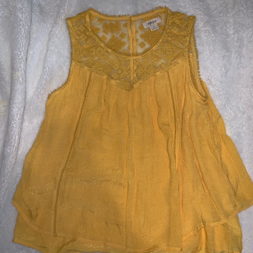 Brand new shirt yellow